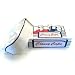 Blue Stripe Overseas Style Chefs Hat (14-0277)