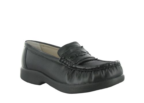 Cecile Women's Penny Loafer Casual Shoe Black/Black