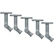 Sanus Systems Wms5-S Wall Or Ceiling Speaker Mounts (Silver, 5-Pk)