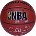 Allan Houston autographed Basketball (New York Knicks)