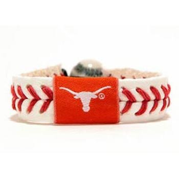 Texas Longhorns Classic Baseball Bracelet