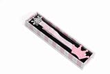 Mud Pie Baby If the Tiara Fits Czech Crystal Tiara Pacifier Clip