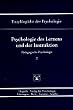 Enzyklop�die der Psychologie, Bd.2, Psychologie des Lernens und der Instruktion: Bd. D/I/2