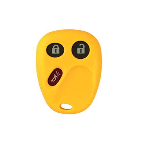 2003-2006 Chevrolet Avalanche Keyless Entry Remote Key Fob w/ Free DIY Programming Instructions - Yellow