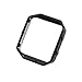 bayite Replacement Accessory Steel Frame for Fitbit Blaze Smart Watch Black and Silver