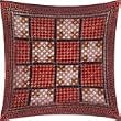 Asian Home Decor Throw Pillowcover Indian-Style Cotton Block Print Square 24x24 Inches(jcb059)