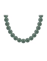 Tahitian Pearl Necklace 18K White Gold 8.00 - 10.00 MM
