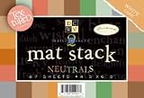 Mat Stack Textured 4-1/2''x6-1/2'' Paper - 87 PG