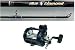 Okuma Convector 30D / Blue Diamond Trolling Rod Combo Rod: 8' Heavy (BDC 802H)