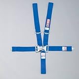 RJS Racing 50502-19-23-3 Blue 5 Point Harness System