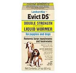 EVICT DS Liquid Wormer for Puppies and Dogs