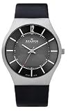 Skagen Steel Collection Black Dial Men's Watch #833XLSLB
