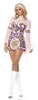 You Go Girl in this Retro 60's VERY VERY SHORT Go Go Girl Dress & Headband (Boots not included)