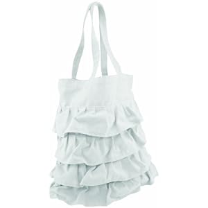 Loew-Cornell-Totally-You-Ruffled-Tote-White