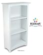 Avalon 3 Shelf Bookcase In White By KidKraft
