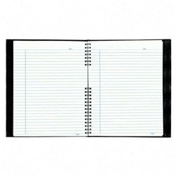 Blueline NotePro Notebook, Black, 11 x 8.5 Inches, 200 Pages (A10200.BLK)