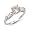 0.70 Carat Pink Cubic Zirconia Ring
