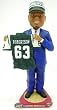 New York Jets Dewayne Robertson Draft Pick Forever Collectibles Bobble Head - Football Sports Merchandise