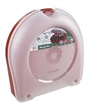 HPI INC (STORAGE/HANGERS) 6701HD-RD.02 WREATH BOX RED & CLEAR (PACK OF 2)
