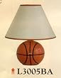 CHILDRENS TABLE LAMP-BASKETBALL