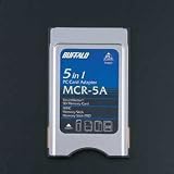 バッファローコクヨサプライ BUFFALO 5メディア対応PCカードアダプタ MCR5AA