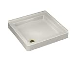 Kohler K-9858-96 Profile Shower Receptor, Biscuit