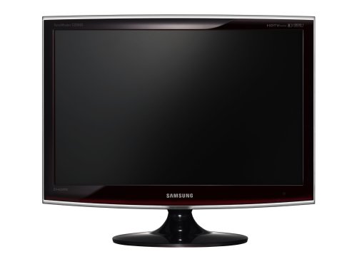Samsung T220HD 22-inch Widescreen LCD TFT Monitor, Rose Black, 10000:1, Digital TV Tuner