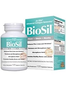 Natural Factors Biosil 120 Vegetarian Capsules