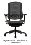 Review Herman Miller  / Basic Celle Chair - Graphite on Graphite by Herman Miller