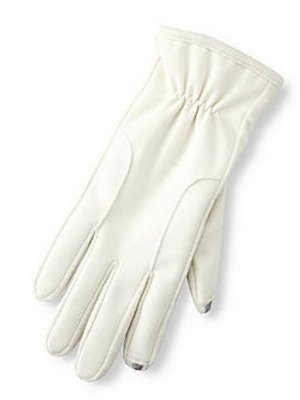 Isotoner Smart Touch Gloves Ivory Use Them With Your I-Phone Size Womens XS/S