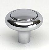 1 3/16'' Dia Polished Chrome Knob