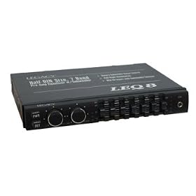 Legacy LEQ8 7 Band PreAmp Equalizer with Subwoofer Boost Control