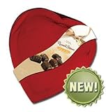 Russell Stover New! 14 Oz. Assorted Dark Chocolates Red Foil Heart