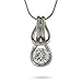 Sterling Silver Eternal Love Knot Pendant Length