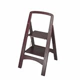 Rockford Series Mahogany Two Step Stool (Mahogany) (35H x 18W x 19.63D)