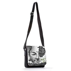 Buddha Head Design Small Shoulder Bag