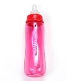 Nuby 8 OZ. Feeding Nurser - red, one size