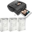 Polaroid Z340 Instant Digital Camera with ZINK (Zero Ink) Printing Technology - Bundle - with Polaroid 3x4 inch Zink Photo Paper 90 Sheets