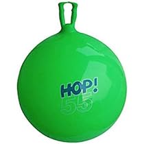 Ledraplastic Hop 55 Lime Exercise Ball: The Original Classic Hopping Hop Ball (22" Hopper: Ages 6 Years and up): Color is "Lime".