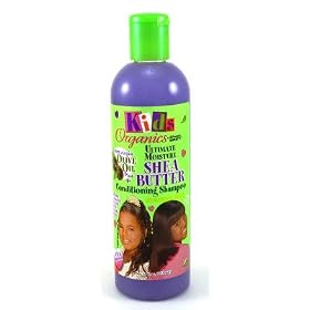 Africa's Best Kids Organic Shampoo Shea Butter 12 oz.