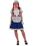 Rag Doll Girl Adult Costume - One Size