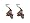 Arizona State Sun Devils Dangle Logo Earring Set Ncaa Charm Gift Image #1
