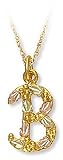 Landstroms Black Hills Gold Initial Necklace "B" - 03581 Landstroms Black Hills Gold Initial Necklace "B" - 03581