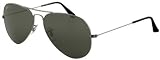31QU5ItWueL.SL160RayBanSunglassesRayBanSunglassesAviatorLargeMetalRB3025004/58Gunmetal/CrystalGreenPolarized,58mm