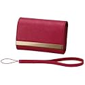 Sony LCS-CSVA/R DSC Leather Carrying Case (Red)