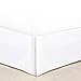 1500 Supreme Collection Bedskirt/Dust Ruffle Deep Pocket - All Sizes, 12 Colors - King, White