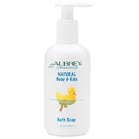 Aubrey Organics - Natural Baby & Kids Bath Soap, 8 fl oz liquid