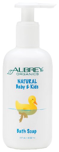 Aubrey Organics - Natural Baby & Kids Bath Soap, 8 fl oz liquid