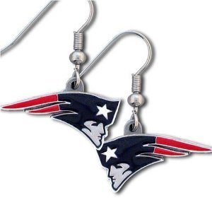 New England Patriots Dangle Earrings