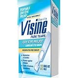 Visine Pure Tears Portable Dry Eye Relief Eye Drops - 32 Uses